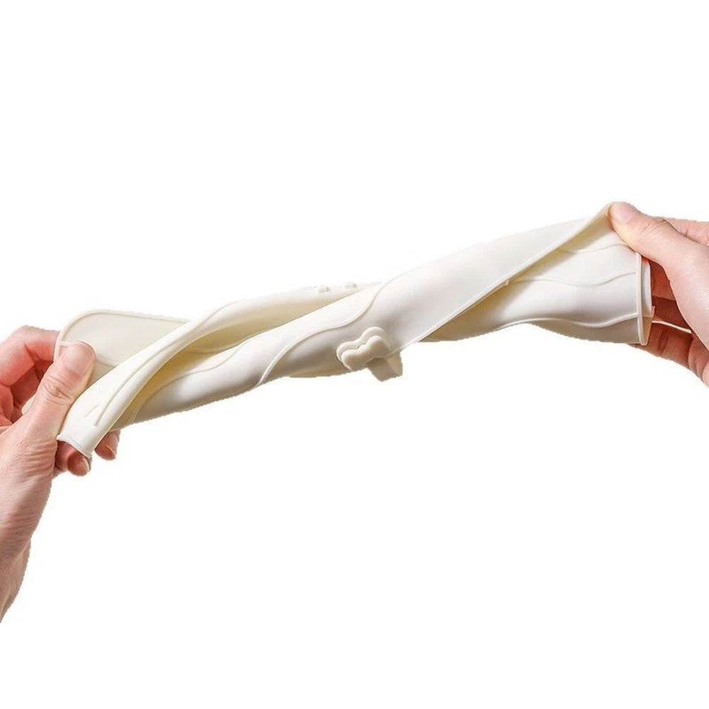 Foldable Heat Insulated Silicone Bag for Curling Iron and Hair Tools