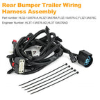 Rear Bumper Trailer Wiring Harness for Ford F-150 (2015–2020) with Park Aid