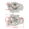 Timing Belt Water Pump Kit for Honda Accord Acura CL (1994–2002) 2.2L 2.3L L4 SOHC