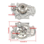 Timing Belt Water Pump Kit for Honda Accord Acura CL (1994–2002) 2.2L 2.3L L4 SOHC