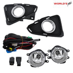 Set of 2 Front Bumper Fog Lights for Toyota RAV4 (2016–2018)