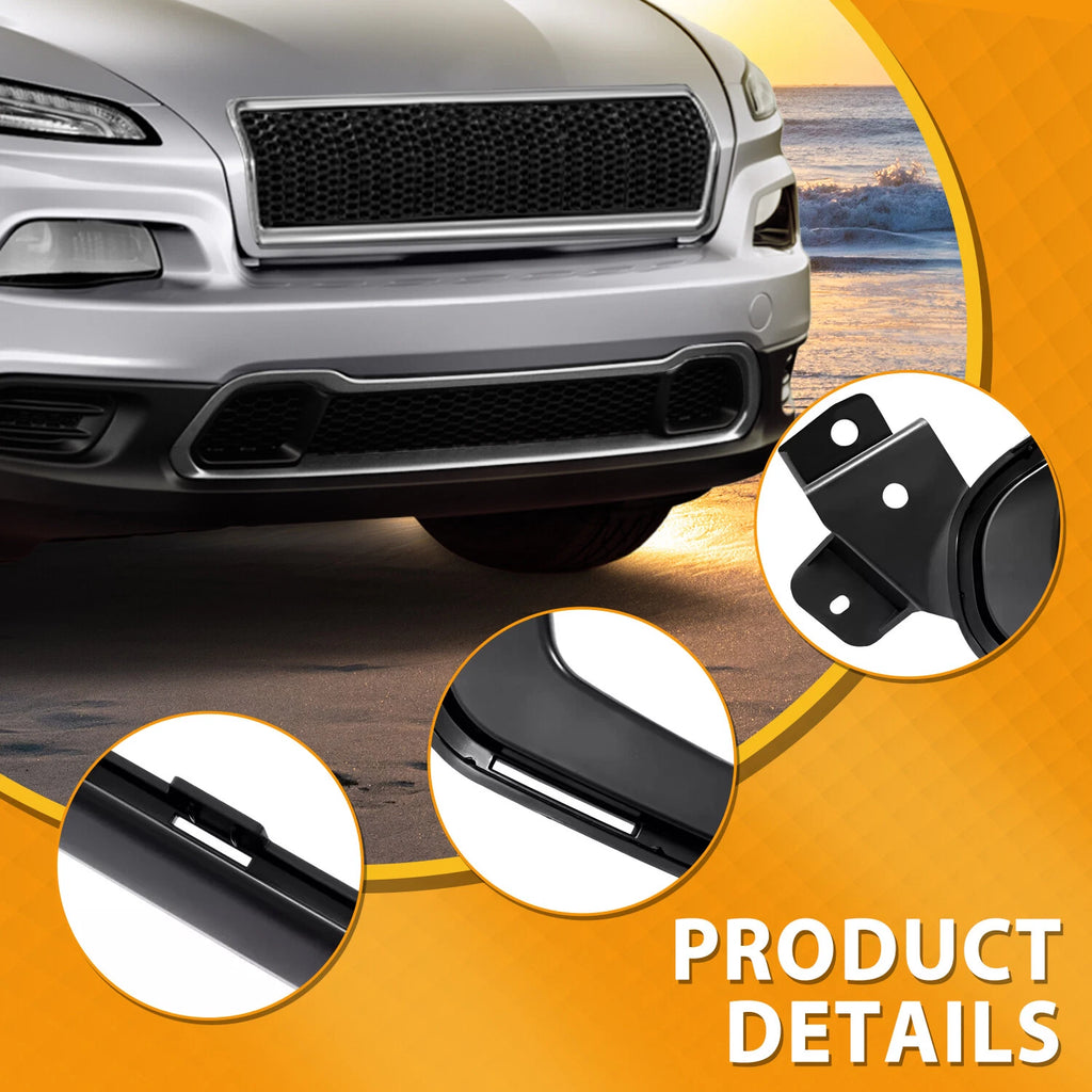 Front Bumper Grille Trim Molding for Jeep Cherokee (2014–2018)