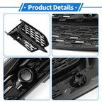 1 Pair Fog Light Grills for Audi A6 (2005–2011) No. 4K0807151A