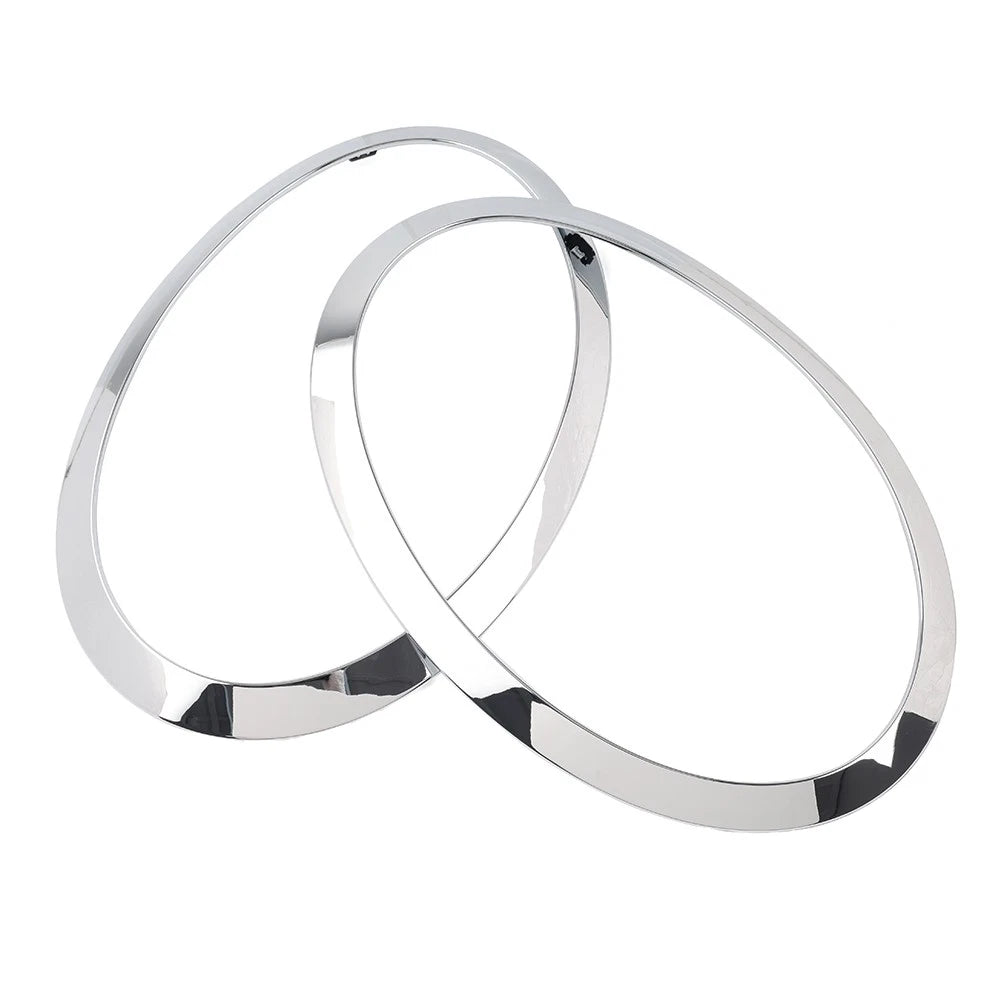 Headlight Bezel Ring Trim Cover for BMW Mini Cooper F55 F56 F57 (2014–2023)