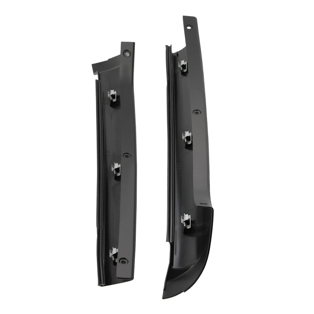 Pair Windscreen Pillar Moldings & Rivets for Land Rover Discovery 2 (1999–2004)