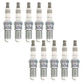 Set of 10 NGK Ruthenium HX Spark Plugs for Chevrolet Isuzu Mercury Pontiac Saab