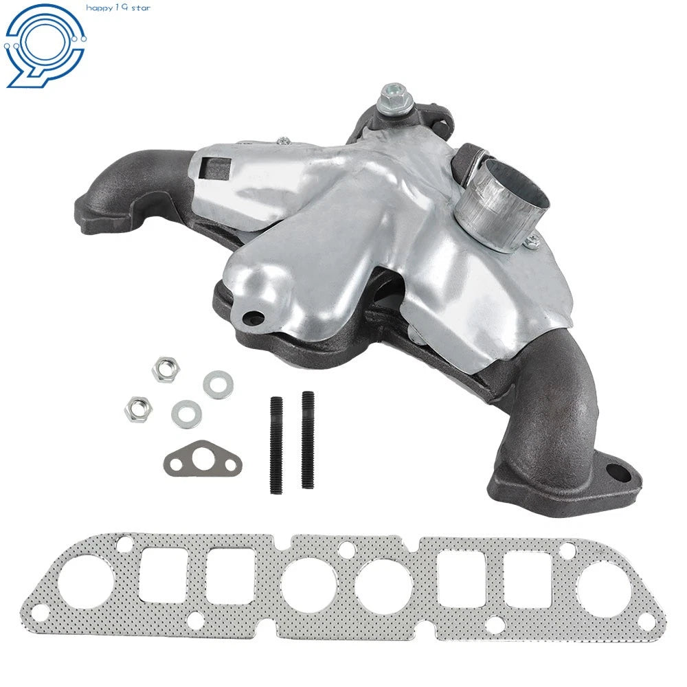 Exhaust Manifold with Gasket Kit for Jeep Wrangler Scrambler Comanche Cherokee CJ7