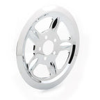Chrome Rear Pulley Cover for Harley Sportster XL883 XL1200 (2004-2023)