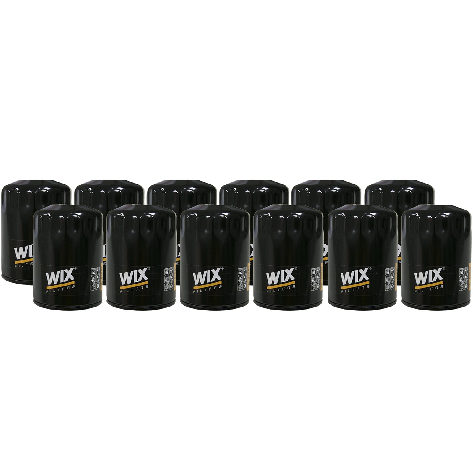 Set of 12 Engine Oil Filters for Ford Lincoln Mazda Mercury (DOHC FI)