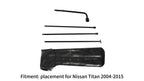 Spare Tire Jack Tool Kit Set for Nissan Frontier (2005–2014)