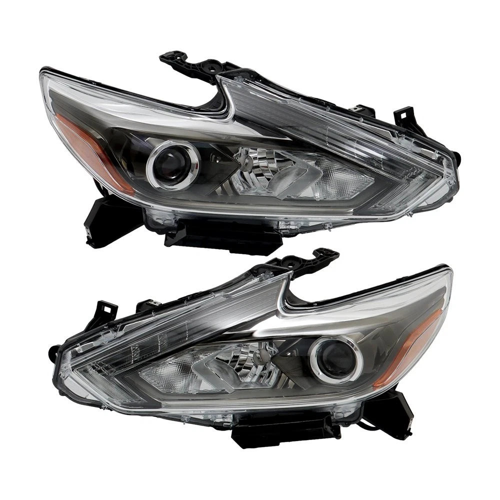 Headlight Assembly Set of 2 for Nissan Altima Sedan (2016–2018) LED