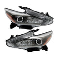 Headlight Assembly Set of 2 for Nissan Altima Sedan (2016–2018) LED