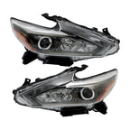 Headlight Assembly Set of 2 for Nissan Altima Sedan (2016–2018) LED