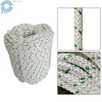 3/8" × 100' Double Braid Polyester Bull Rope - 1544Lbs Breaking Strength