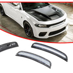 Clear Lens LED Front Side Marker Lights for Dodge Charger (2015–2022)
