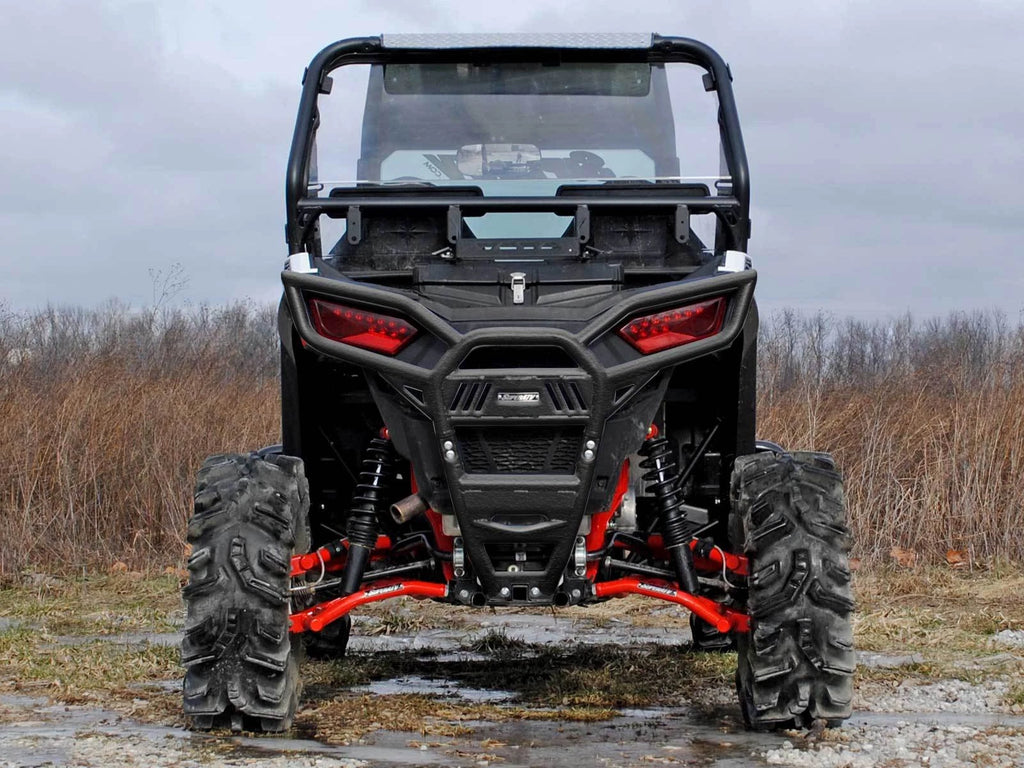 Heavy Duty Rear Bumper for Polaris RZR S 1000 (2016–2020) - Black
