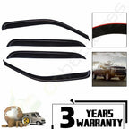 Window Visor Rain Vent Shade Guard Deflector for Silverado/Sierra (2000–2007)