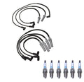 Denso Wire Set & 6 Iridium Spark Plugs for Dodge 3.9 V6 (0.032)