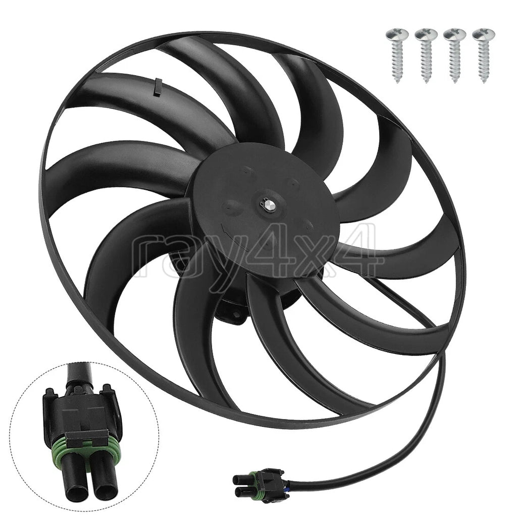 Radiator Cooling Fan 2412447 for Polaris RZR XP 1000 / RZR XP 4 1000 (2014–2023)
