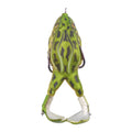 Rotating Propeller Frog Soft Bait Fishing Lure with Dual Hooks 9cm