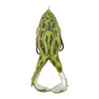Rotating Propeller Frog Soft Bait Fishing Lure with Dual Hooks 9cm