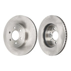Front Vented Brake Rotors Ceramic Pads Kit for Dodge Durango (2003–2003)
