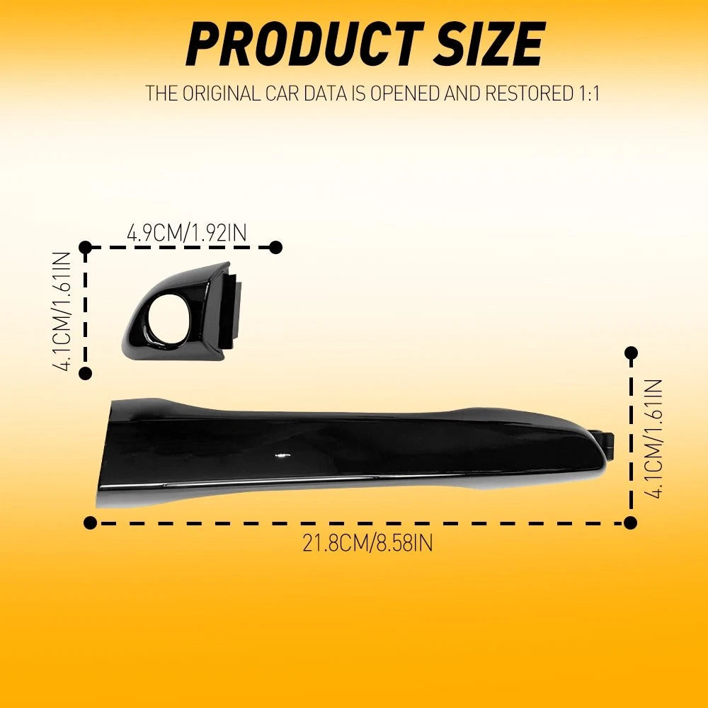 Front Left Driver Door Handle for Hyundai Elantra (2017–2020)