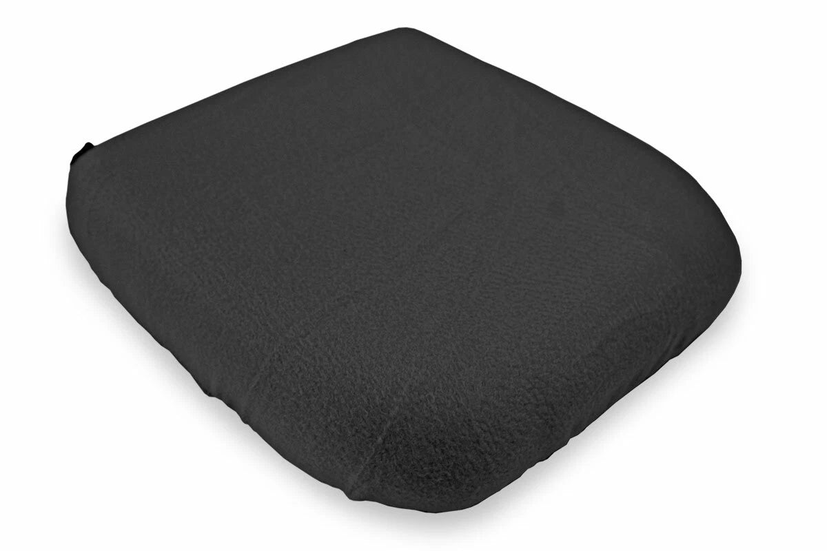 Fleece Console Lid Bucket Seat Cover for GMC Sierra (2019–2020) Black