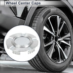 Wheel Center Caps for Chevrolet Silverado 1500 (2007–2013) Silver Tone Plastic