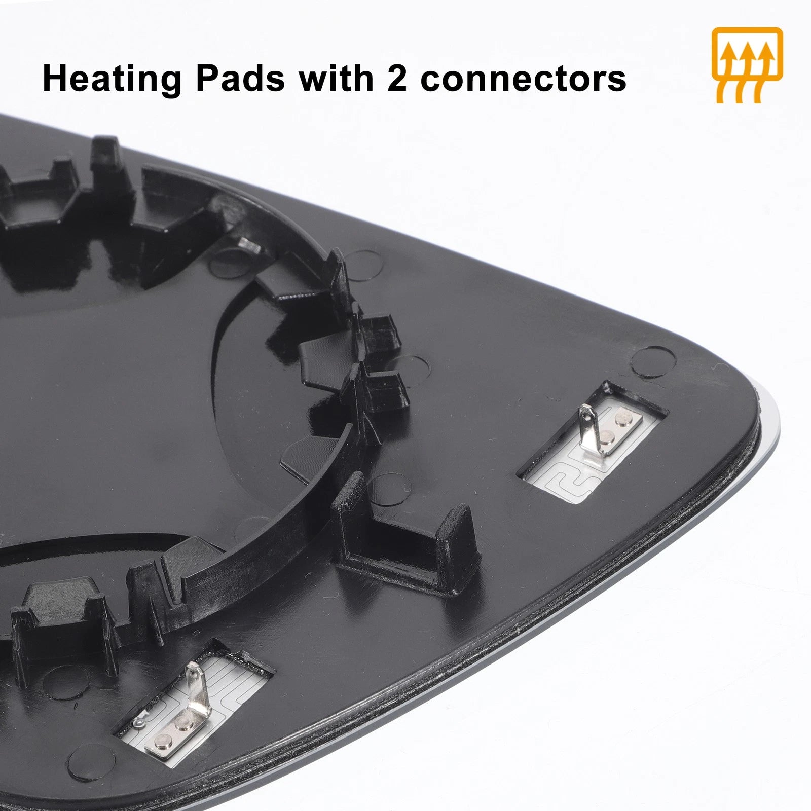 Right Side Heated White Mirror Glass for BMW 1 Series F20 F21 (2011–2019)
