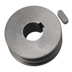 Double Groove V Belt Pulley for A Type Motor (Cast Iron)