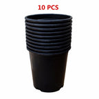 Black Trade Gallon Root Garden Container for Plants (Premium Nursery Pot)