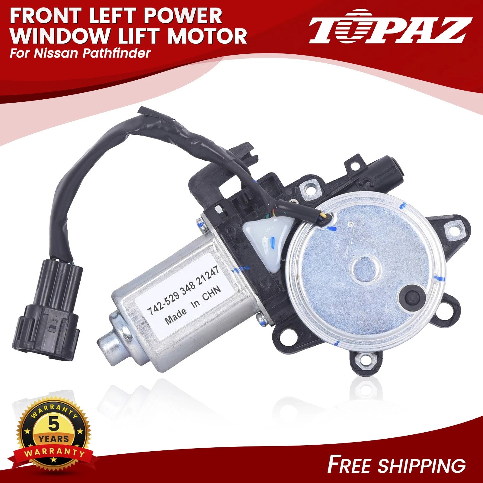 Power Window Lift Motor for Nissan Pathfinder (2005–2012)