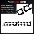 Head Gasket Bolts Set for Ford F-150 F-250 Expedition (1999)