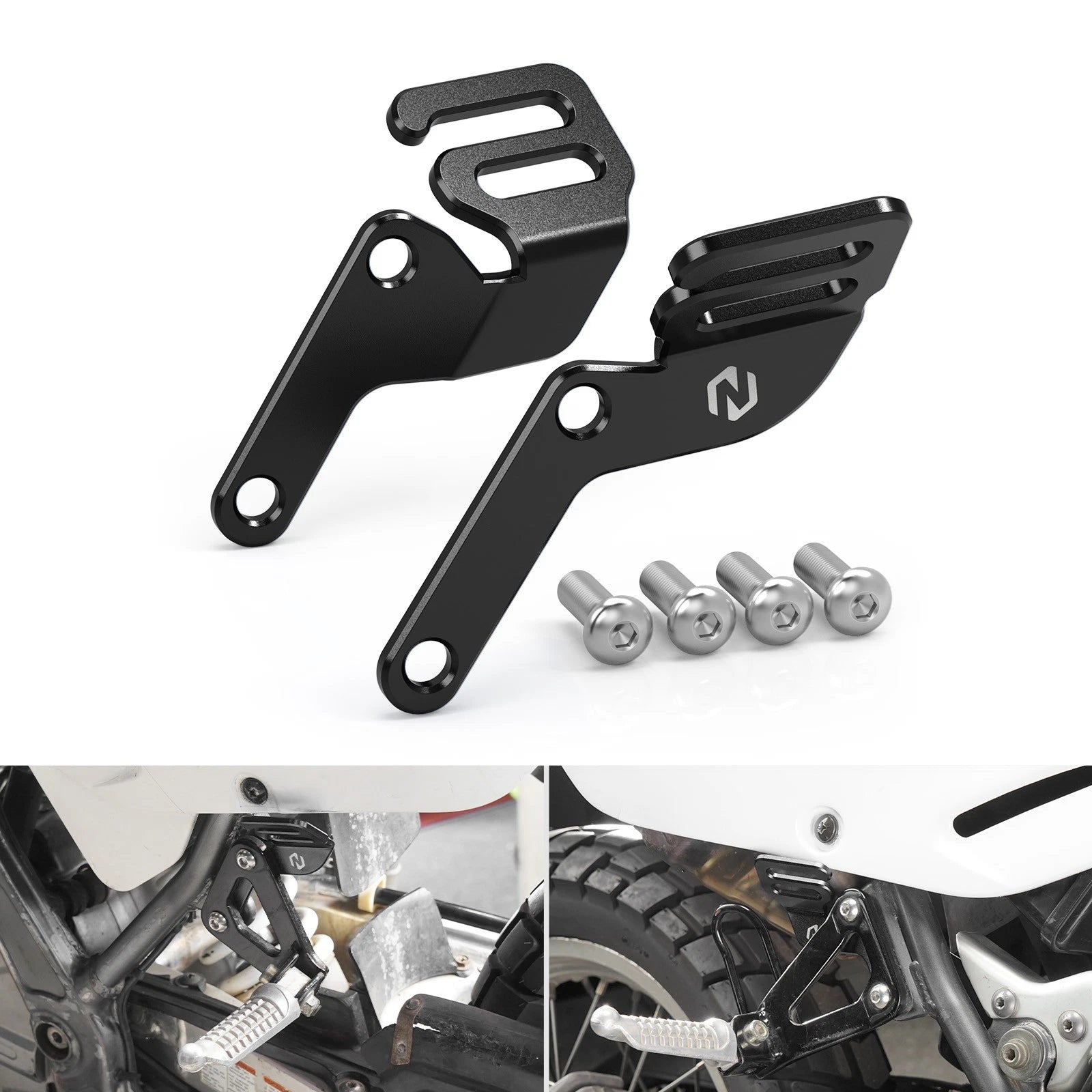 Luggage Tie-Down Bracket for Suzuki DR650S DR650SE (1996–2025) Aluminum