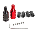 M10x1.5 Aluminum Shift Knob Adapter for Universal Non-Threaded Shifters