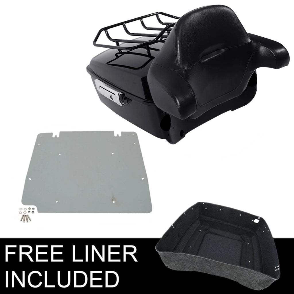 Backrest Base Plate for Harley Touring Street Glide (2014–2026)