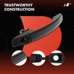 All Metal Exterior Door Handle w/Keyhole for Ford
