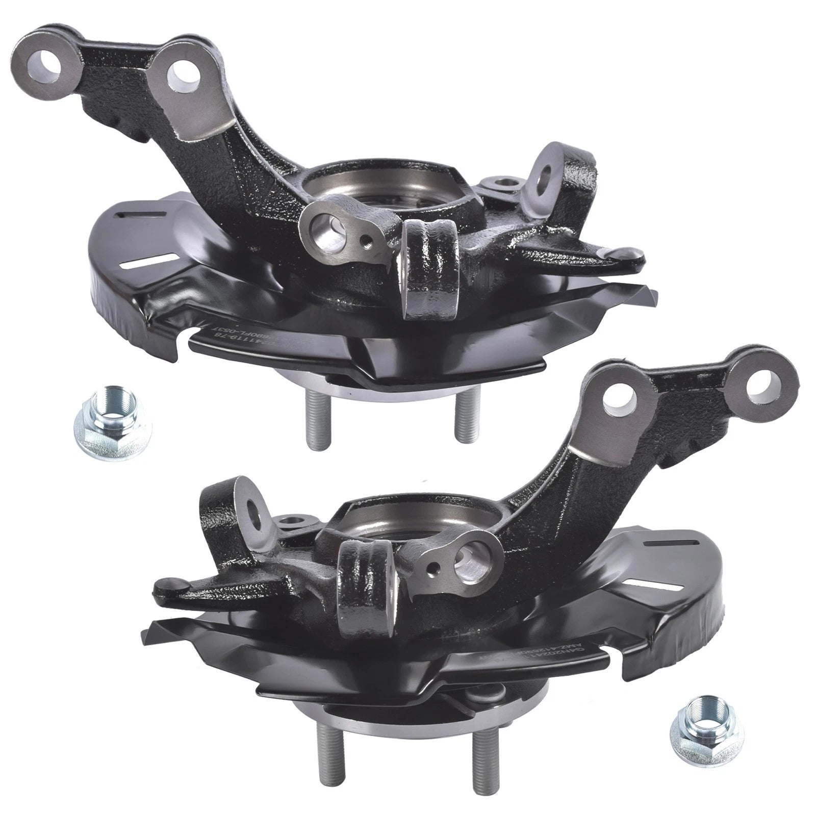 2X Steering Knuckle Assembly for Dodge Attitude, Hyundai Accent