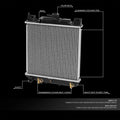 Aluminum Replacement Radiator for Chevy Geo Metro Sprint (1989–1994) DPI 1444