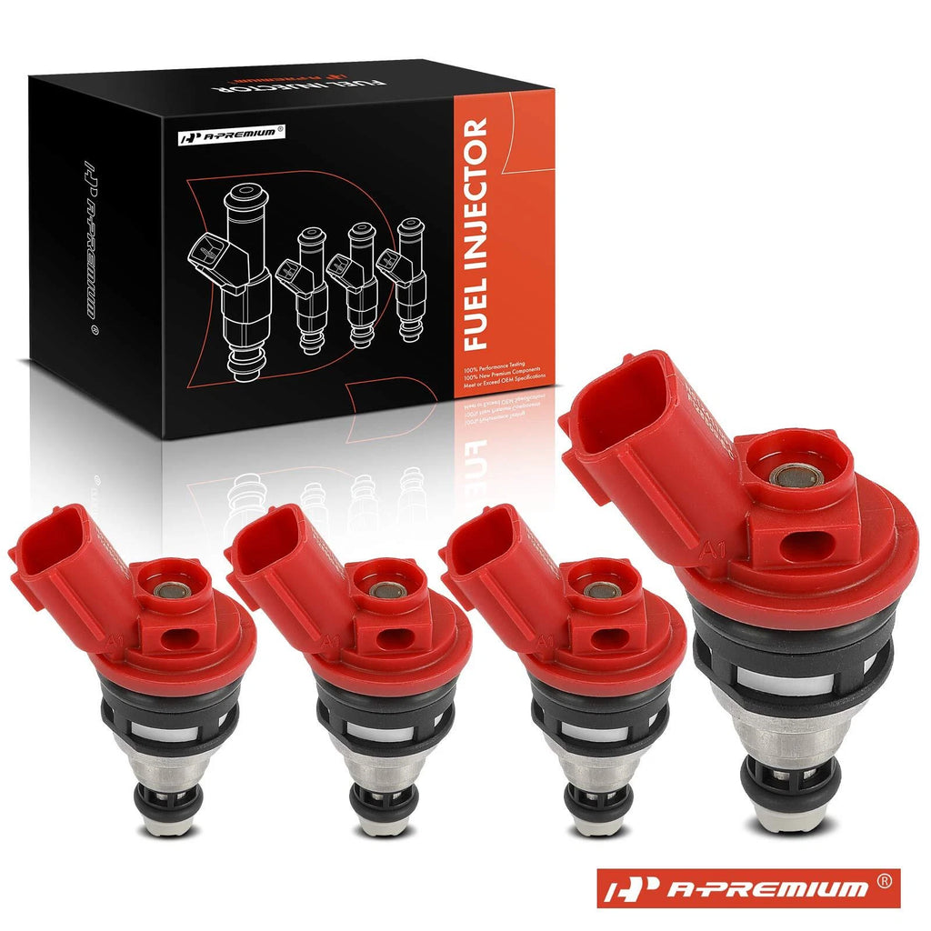 Set of 4 Fuel Injectors for Nissan Altima (1993–1999) & Sentra (1994–1999)