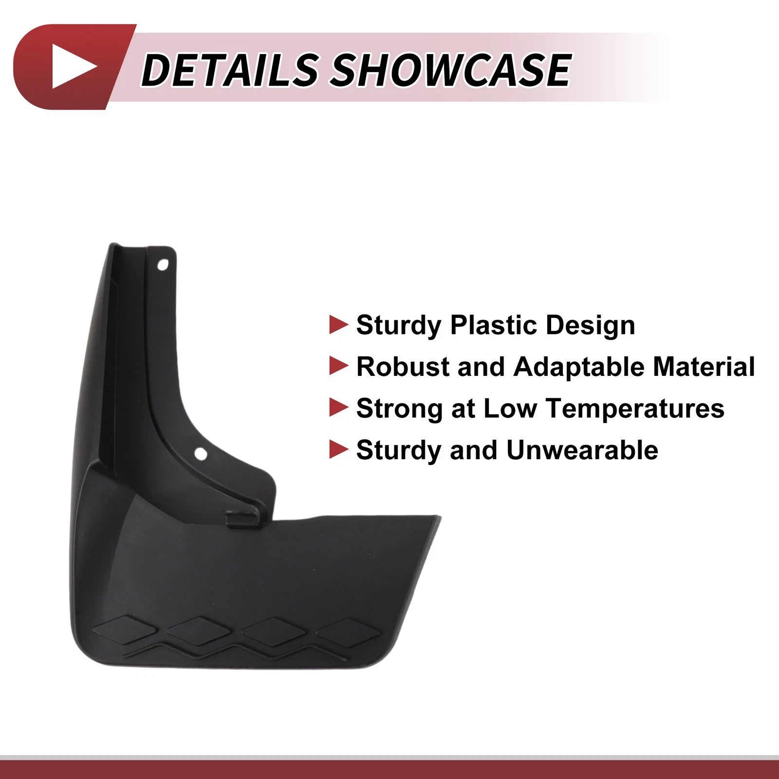 Set of 2 Mud Flaps Splash Guards for Volkswagen Tiguan L (2022–2023)