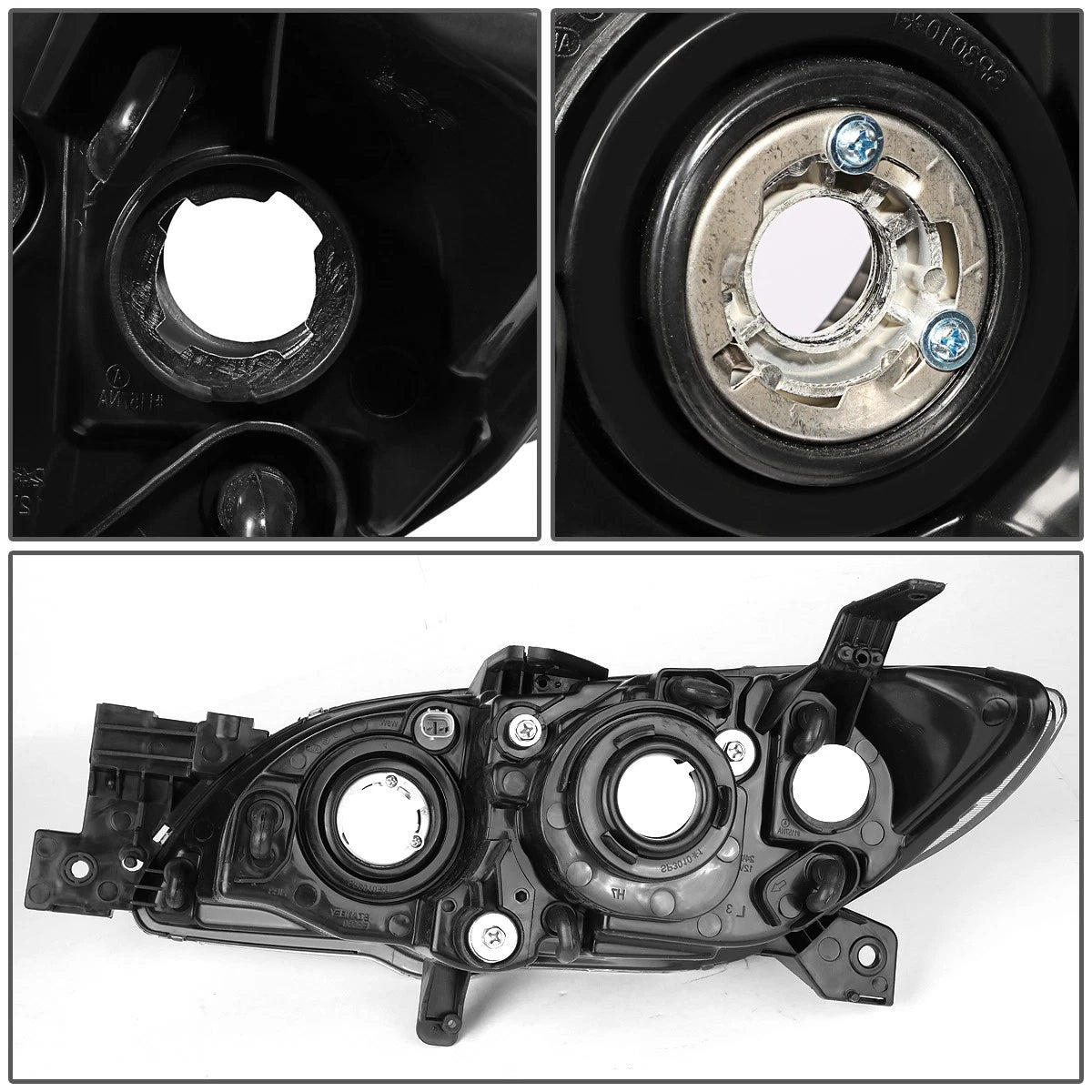 Right Side Projector Headlight for Mazda 3 Sedan (2004–2009) MA2519108