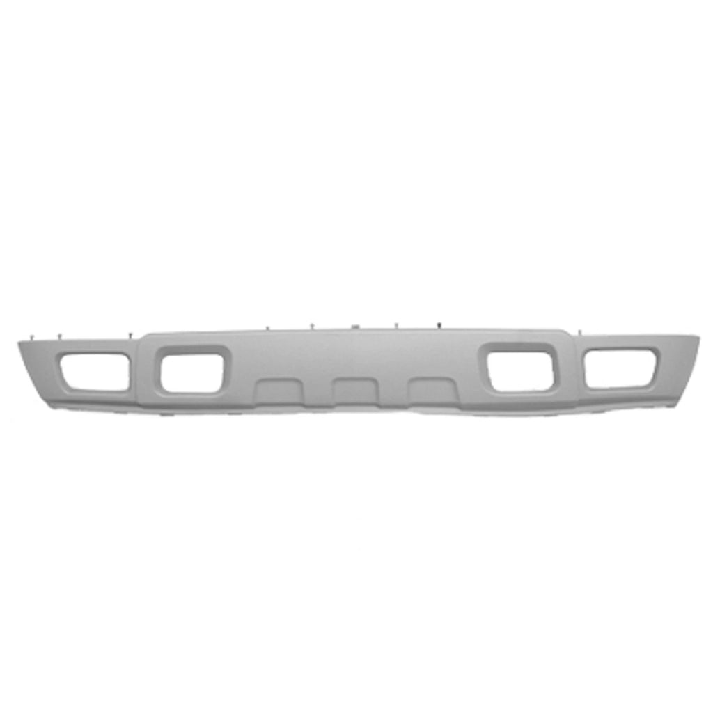 Replacement Gray Front Bumper Dflector w/Towing Package w/o Textured Cladding