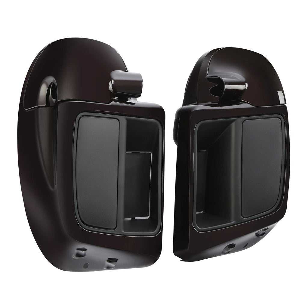 Lower Vented Leg Fairings for Harley CVO Street Glide (2014–2024) Black