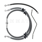 Front Brake Line Pipe Kit for Yamaha Grizzly Bruin Kodiak 350 400 (2000–2006)