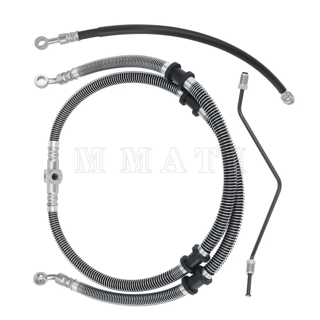Front Brake Line Pipe Kit for Yamaha Grizzly Bruin Kodiak 350 400 (2000–2006)