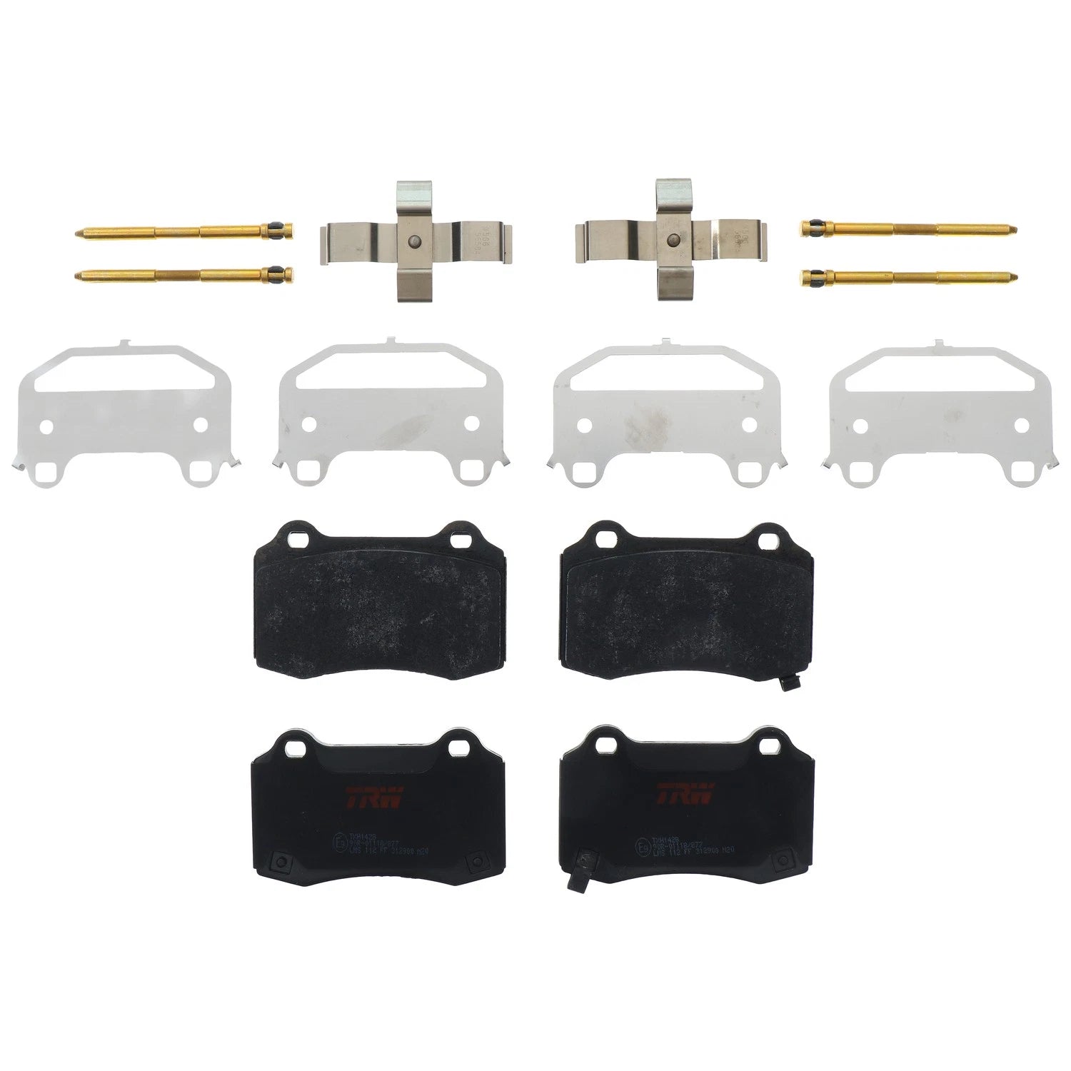 Disc Brake Pad Set for Hyundai Genesis Coupe (2010–2016)