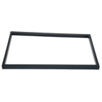 Auto Stereo Panel / 1pc / ABS Plastic Black Ultra-thin Radio Panel for Car Stereo