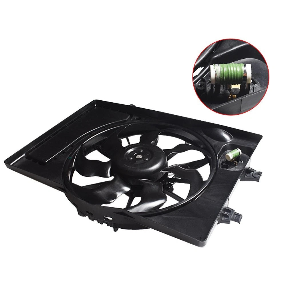 Radiator Condenser Cooling Fan Assembly for Elantra Sedan (2017–2018)
